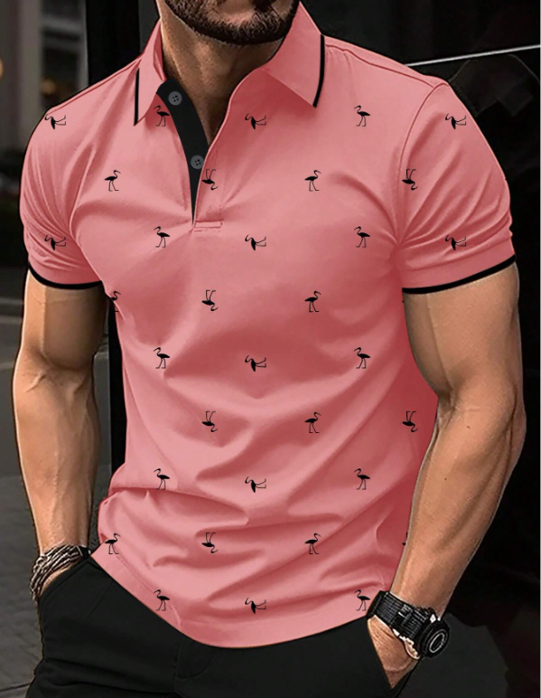 Camisa Polo de hombre con estampado