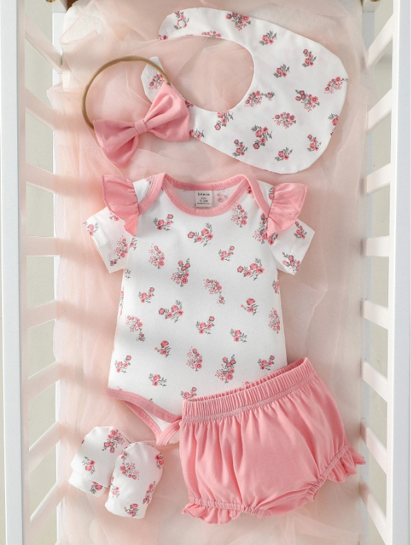 Conjunto De Ropa De Bebé Para Niñas