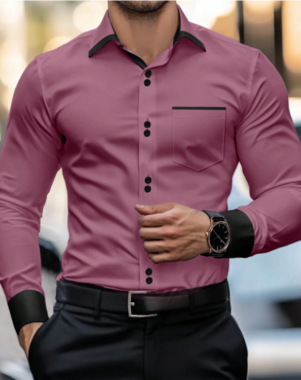 Camisa manga larga de botones
