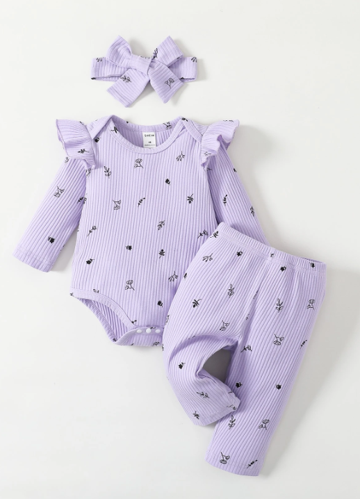 Body con estampado para niñas