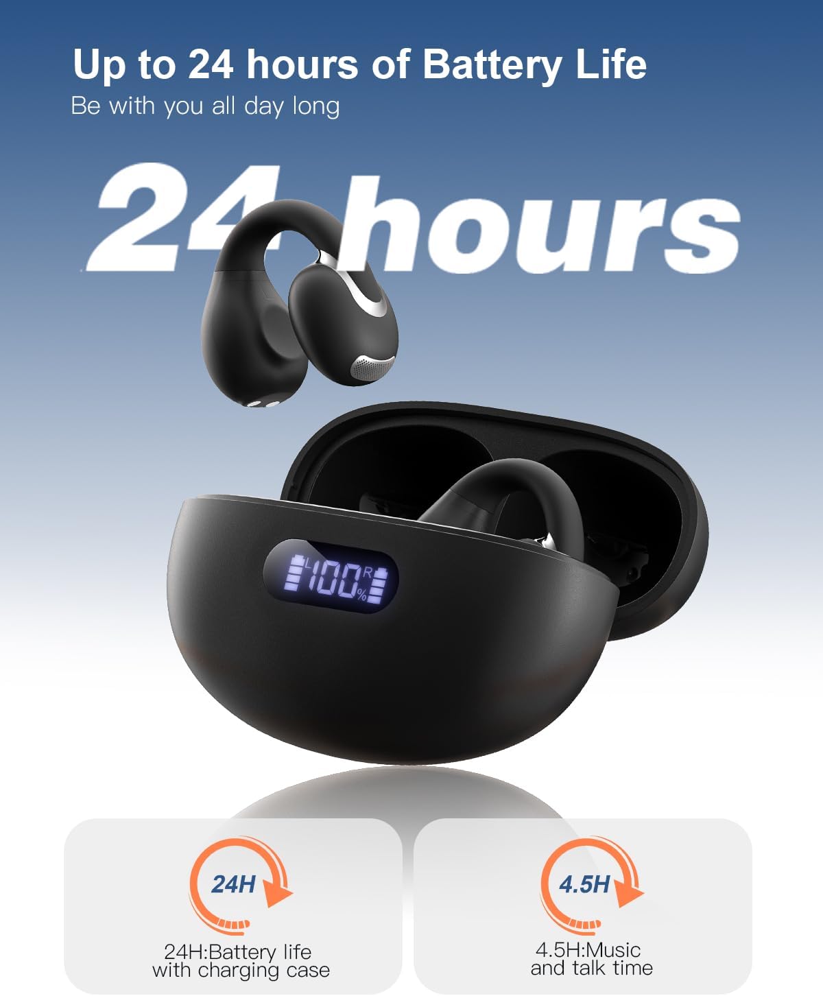Auriculares Jzones Bluetooth 5.4