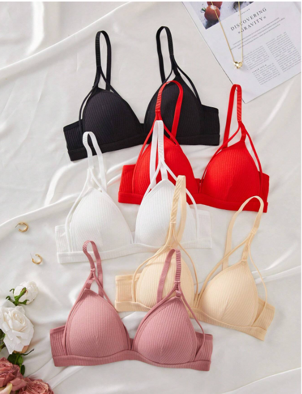Set 5 sujetadiores de mujer